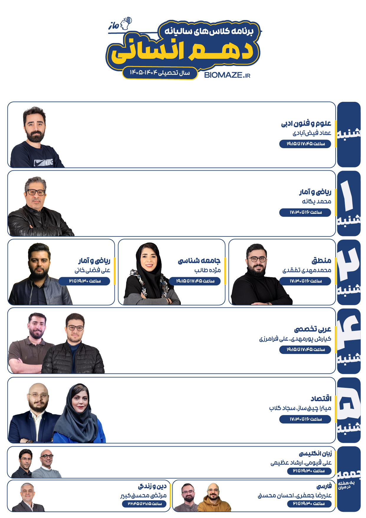 ویژگی کلاس آنلاین ماز